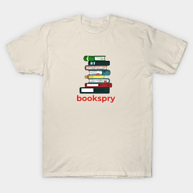 books T-Shirt by bookspry